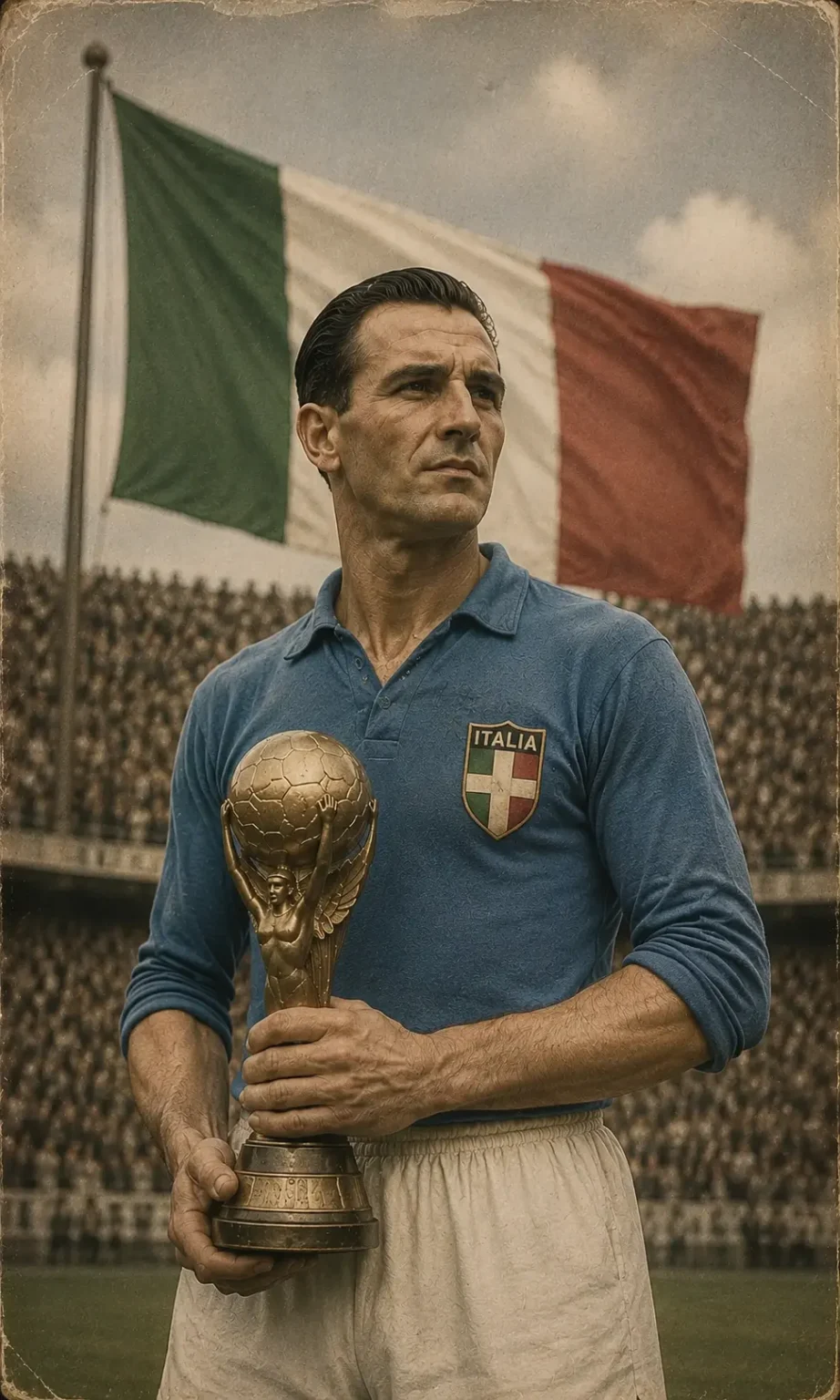 جوزيبي مياتزا قائد إيطاليا في كأس العالم 1938