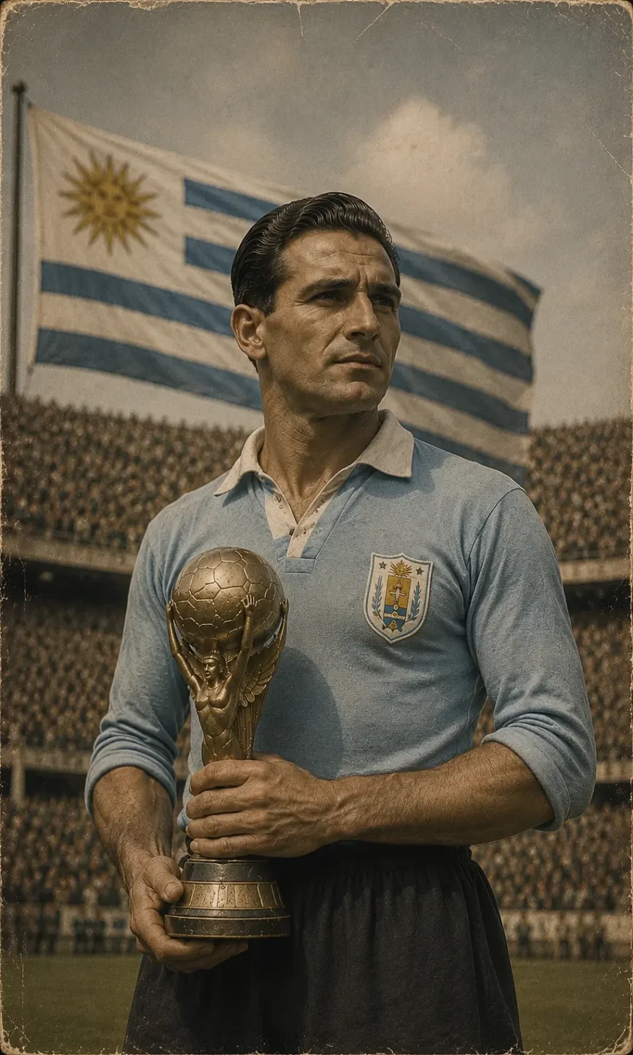 خوسيه ناسازي قائد الأورجواي في كأس العالم 1930