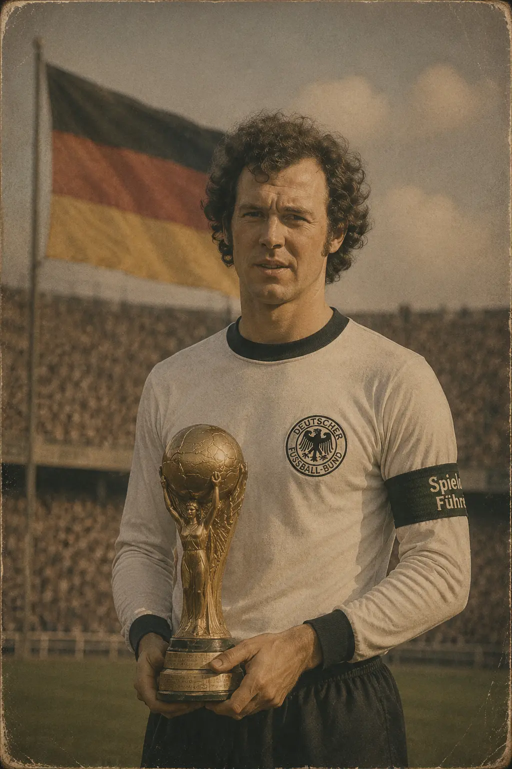 فرانز بيكنباور قائد ألمانيا في كأس العالم 1974