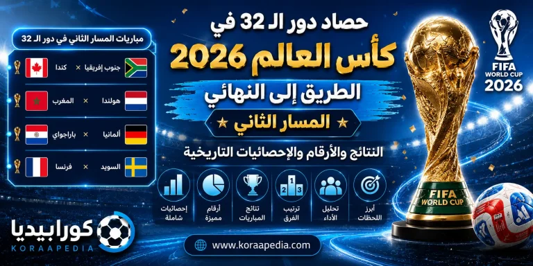 حصاد دور الـ32 في كأس العالم 2026 | الطريق إلى النهائي – المسار الثاني