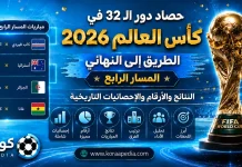 حصاد دور الـ32 في كأس العالم 2026 | المسار الرابع حصاد دور الـ32 في كأس العالم 2026 (4)