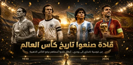 قادة كأس العالم الذين حملوا الكأس الذهبي