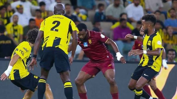 مباراة الاتحاد والحزم