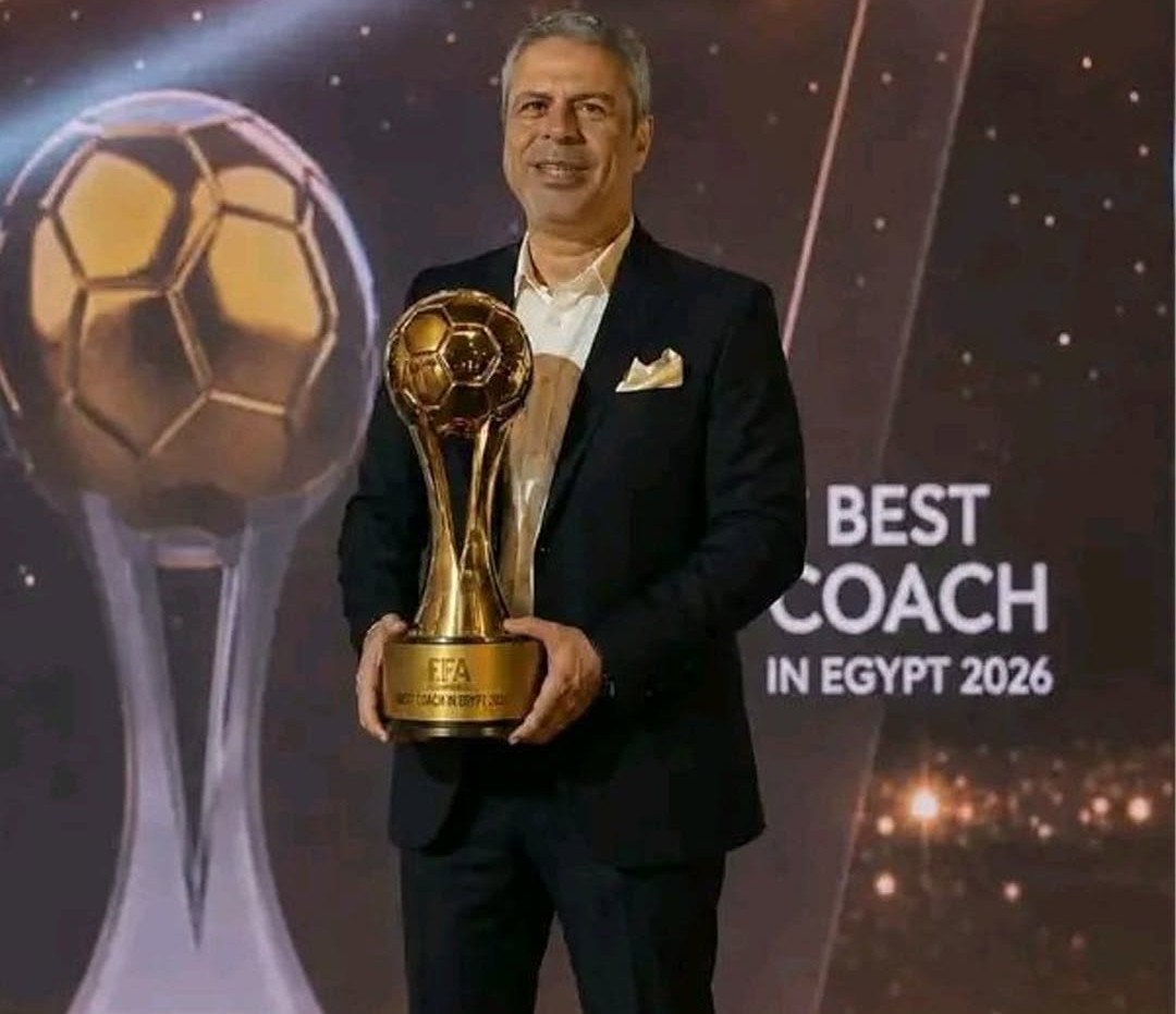 معتمد جمال أفضل مدير فني في الدوري المصري موسم 2025-2026