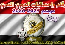 حصاد الجولة الـ(01) من الدوري المصري | بيراميدز يحقق الفوز بثلاثية والأهلي يتجاوز الشرقية إنبي بصعوبة والزمالك يسقط في فخ التعادل أمام الاتحاد أرقام وإحصائيات الدوري المصري موسم 2026-2027