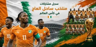 منتخب ساحل العاج | سجل المشاركات التاريخي في بطولات كأس العالم سجل مشاركات منتخب ساحل العاج في كأس العالم
