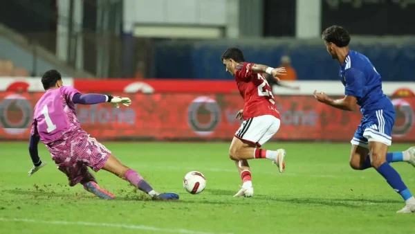 مباراة الأهلي وأبو قير للأسمدة
