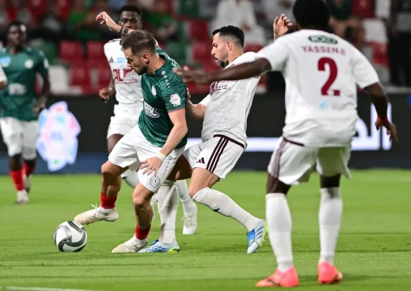 مباراة الاتفاق والفيصلي