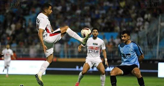 مباراة غزل المحلة والزمالك