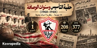 سجل أرقام وإحصائيات الزمالك في الدوري المصري | حقبة التأسيس وسنوات الوصافة (1948-1960) أرقام وإحصائيات الزمالك في الدوري المصري