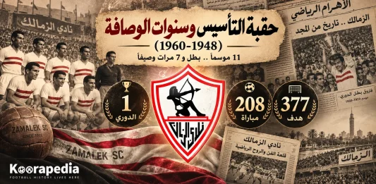 أرقام وإحصائيات الزمالك في الدوري المصري