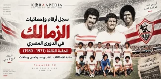 سجل أرقام وإحصائيات الزمالك في الدوري المصري | الحقبة الثالثة (1971-1980) سجل أرقام وإحصائيات الزمالك في الدوري المصري الحقبة الثالثة (1971-1980)