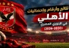 سجل نتائج وأرقام وإحصائيات الأهلي في الدوري المصري | (2026-2030) سجل نتائج وأرقام وإحصائيات الأهلي في الدوري المصري (2026-2030)
