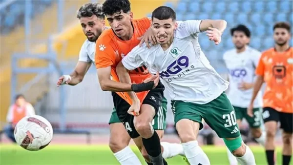 مباراة البنك الأهلي والمصري