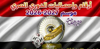 الدوري المصري موسم 2026-2027 | حصاد الجولة الـ (06) من دوري أورا أرقام وإحصائيات الدوري المصري موسم 2026-2027