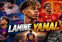 عدد أهداف لامين يامال خلال مسيرته في تاريخ كرة القدم lamine yamal