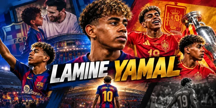 عدد أهداف لامين يامال خلال مسيرته في تاريخ كرة القدم- lamine yamal lamine yamal